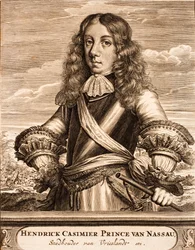 Retrato de Henry Casimir II 1657-1696, Príncipe de Nassau-Dietz, 1675