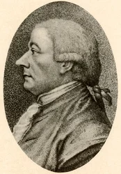 Retrato de Henry Laurens Jr., cabello abultado a los lados con coleta, hacia 1770, 1937.