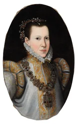 Retrato de la Infanta María de Portugal, Princesa Heredera de Parma
