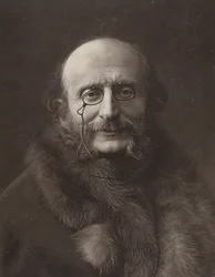 Retrato de Jacques Offenbach 1819-1880