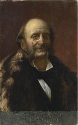 Retrato de Jacques Offenbach