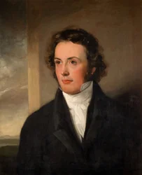 Retrato de James Tibbetts Willmore 1800-63, 1830