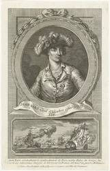 Retrato de Jean Bart 1650-1702, 1694