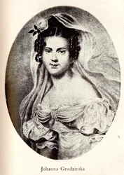 Retrato de Joanna Grudzinska, principios del siglo XIX