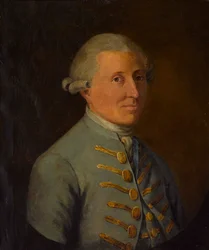 Retrato de Johann Christian Breithaupt 1736-1800, segunda mitad del siglo XVIII
