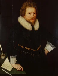 Retrato de John Fletcher 1579-1625, c. 1620