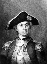 Retrato de John Paul Jones (1749-1792), marinero escocés que participó en la Revolución Americana