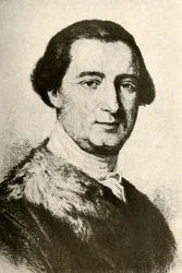 Retrato de John Penn, Gobernador Colonial, con abrigo con borde de piel, c. 1750, 1937