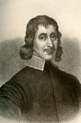 Retrato de John Winthrop el segundo, con vestimenta puritana de Massachusetts, c. 1640-50, 1937