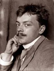 Retrato de Koloman Moser, 1890