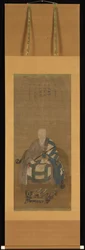 Retrato de Kyuzan Soei, siglo XVII