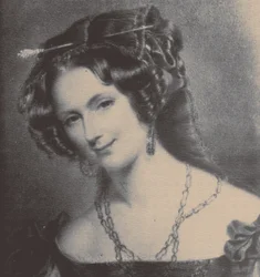 Retrato de Lady Catherine Caroline Montagu 1808-1834, esposa del Conde Alexandre Joseph Colonna-Walewski, 1830s