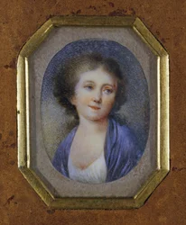 Retrato de Maria Alexeevna Lvova, Primer cuarto del siglo XIX