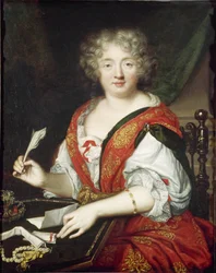 Retrato de Marie de Rabutin-Chantal, Marquesa de Sévigné 1626-1696, c. 1680