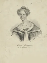 Retrato de Mélanie d