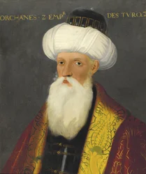 Retrato de Orhan I 1281-1362, Sultán del Imperio Otomano, principios del siglo XIX