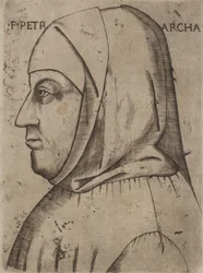 Retrato de Petrarca, primera mitad del siglo XVI
