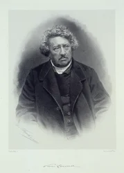 Retrato de Pierre Leroux 1797-1871