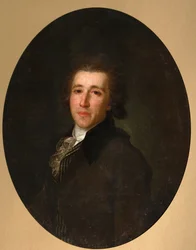 Retrato del Príncipe Fyodor Nikolayevich Golitsyn 1751-1827, 1790s