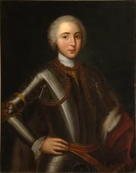 Retrato del príncipe Nikolay Fyodorovich Golitsyn 1728-1780, 1750s