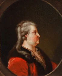 Retrato del Príncipe de Tauris mariscal de campo general, estadista Grigori A. Potyomkin 1739-1791, Conde