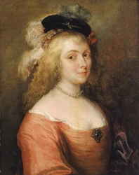 Retrato de la esposa de Rubens, siglo XVII