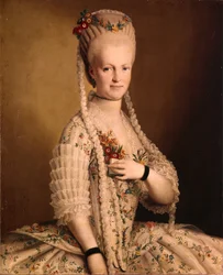 Retrato de Sarah Greigh 1752-1793, esposa del almirante Samuel Greigh, 1775