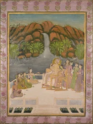 Retrato de Sardar Singh Hijo de Savant Singh, 1730-68, c. 1760