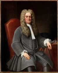 Retrato de Sir Isaac Newton 1642-1727, ca. 1720