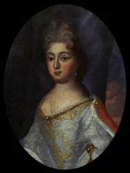 Retrato de Teresa Kunegunda Sobieska 1676-1730