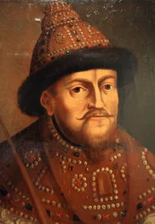 Retrato del Zar Miguel Feodorovich, primera mitad del siglo XIX