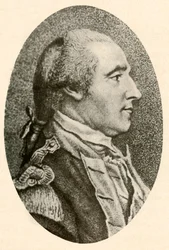 Retrato de Washington, dibujado del natural, con el cabello recogido en una coleta, hacia 1770, 1937.