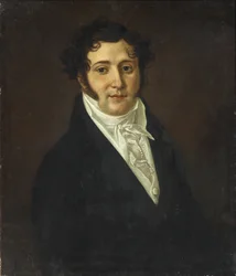 Retrato de Yuri Petrovich Lermontov 1787-1831, Primer cuarto del siglo XIX