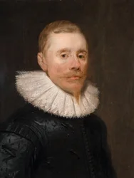 Retrato de un caballero, 1600-1700