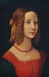 Retrato de una Chica, c1490, c1915