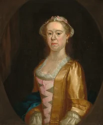 Retrato de una dama, c. 1730-1750