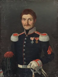 Retrato de un hombre en uniforme