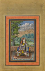Retrato de una dama persa, Folio del Álbum Davis