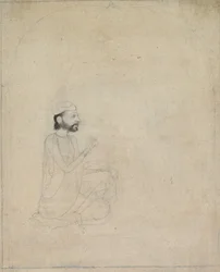 Retrato de un hombre sentado, c. 1830-1850