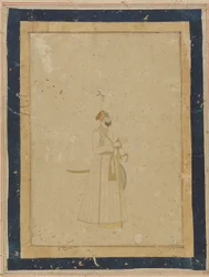 Retrato de un oficial, principios del siglo XVIII