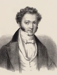 Retrato del pianista y compositor Ignaz Moscheles 1794-1870, 1835