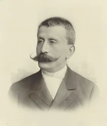 Retrato del pianista y compositor Moritz Moszkowski 1854-1925