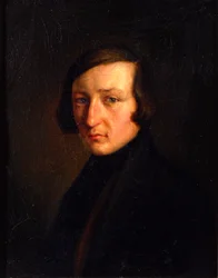 Retrato del autor Heinrich Heine, 1840s
