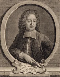 Retrato del compositor Jean-François Lallouette 1651-1728