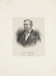 Retrato del Compositor Johann Wilhelm Wilms 1772-1847, 1835