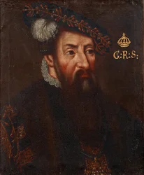 Retrato del Rey Gustavo I de Suecia 1496-1560