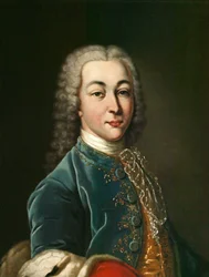 Retrato del poeta príncipe Antiokh Kantemir, 1708-1744, 1803