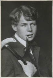 Retrato del poeta Sergei Yesenin 1895-1925, 1919