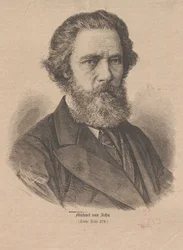 Retrato del artista Mihály Zichy 1827-1906, 1877