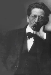 Retrato del compositor Alexander von Zemlinsky 1871-1942